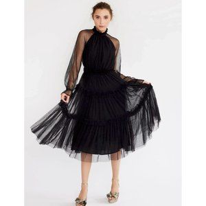 MILLE Gabrielle Swiss Dot Dress in Medium